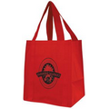 Jumbo Heavy Duty Non Woven Grocery Bag - 1 Color (13"x15"x10")